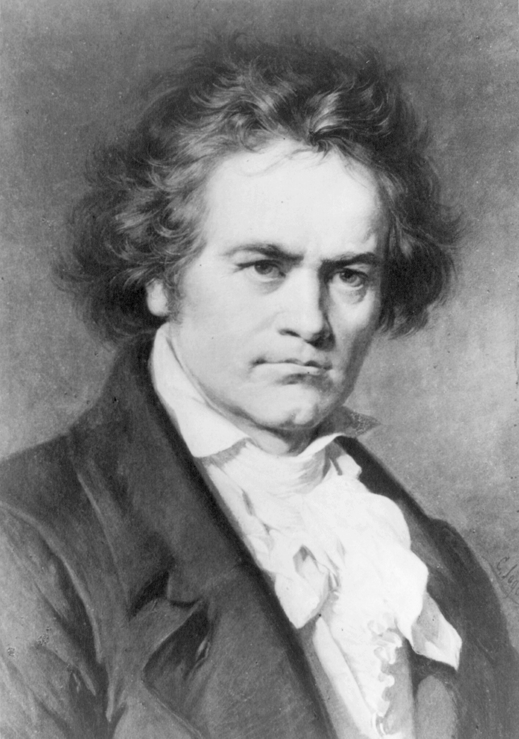 Ludwig van Beethoven door Karl Joseph Stieler